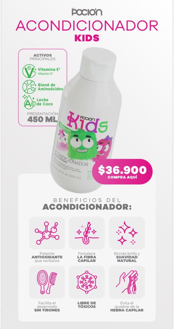 Acondicionador kids 