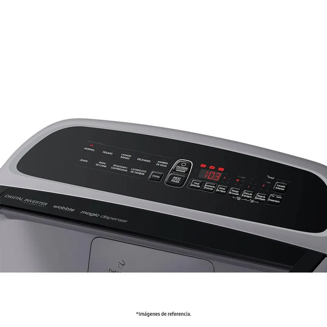 LAVADORA SAMSUNG 17 KG - 37 LBS INVERTER	