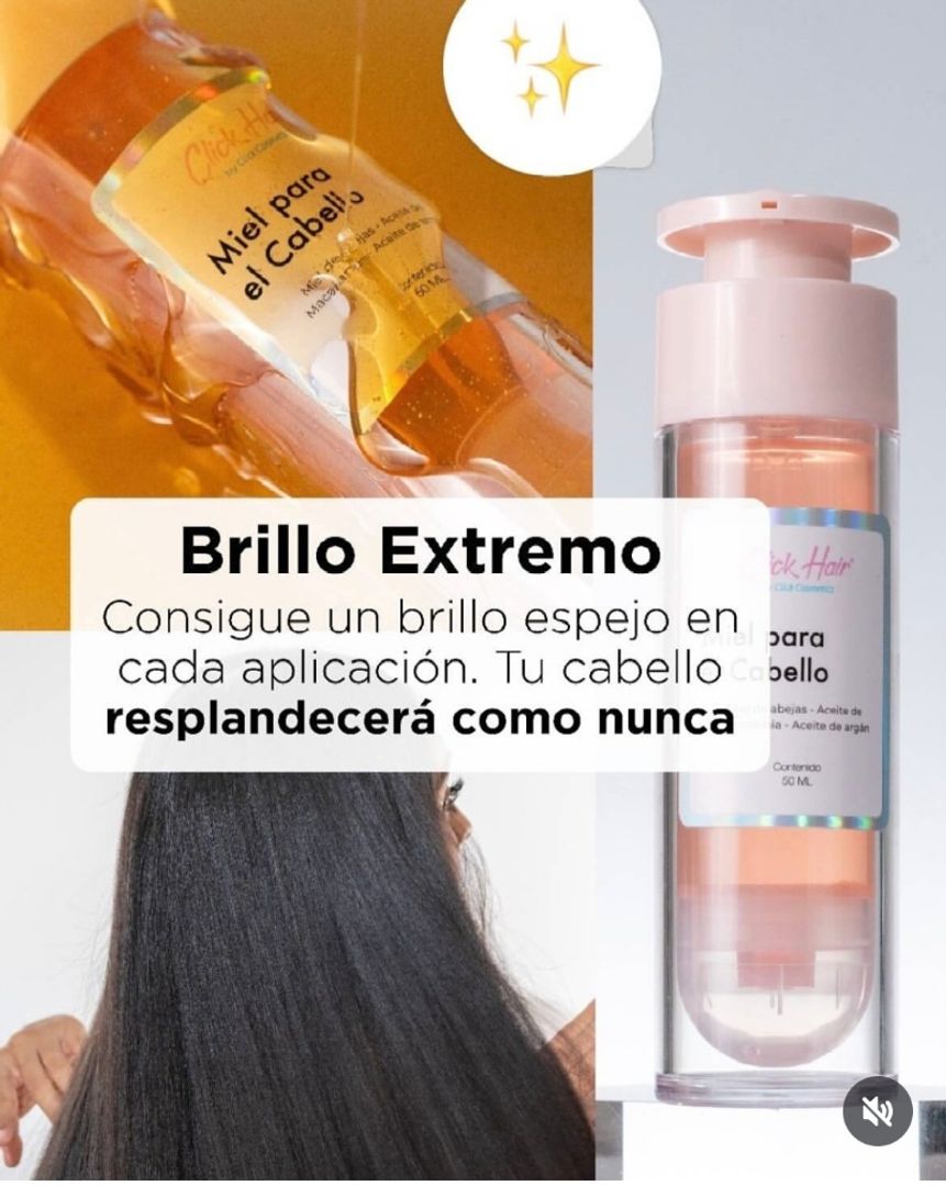 Miel Capilar con Argán clickhair