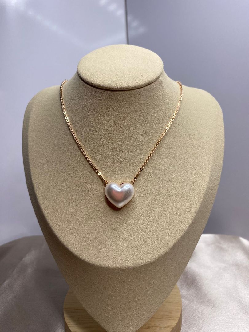 Cadena oro rosa corazón, covergold 