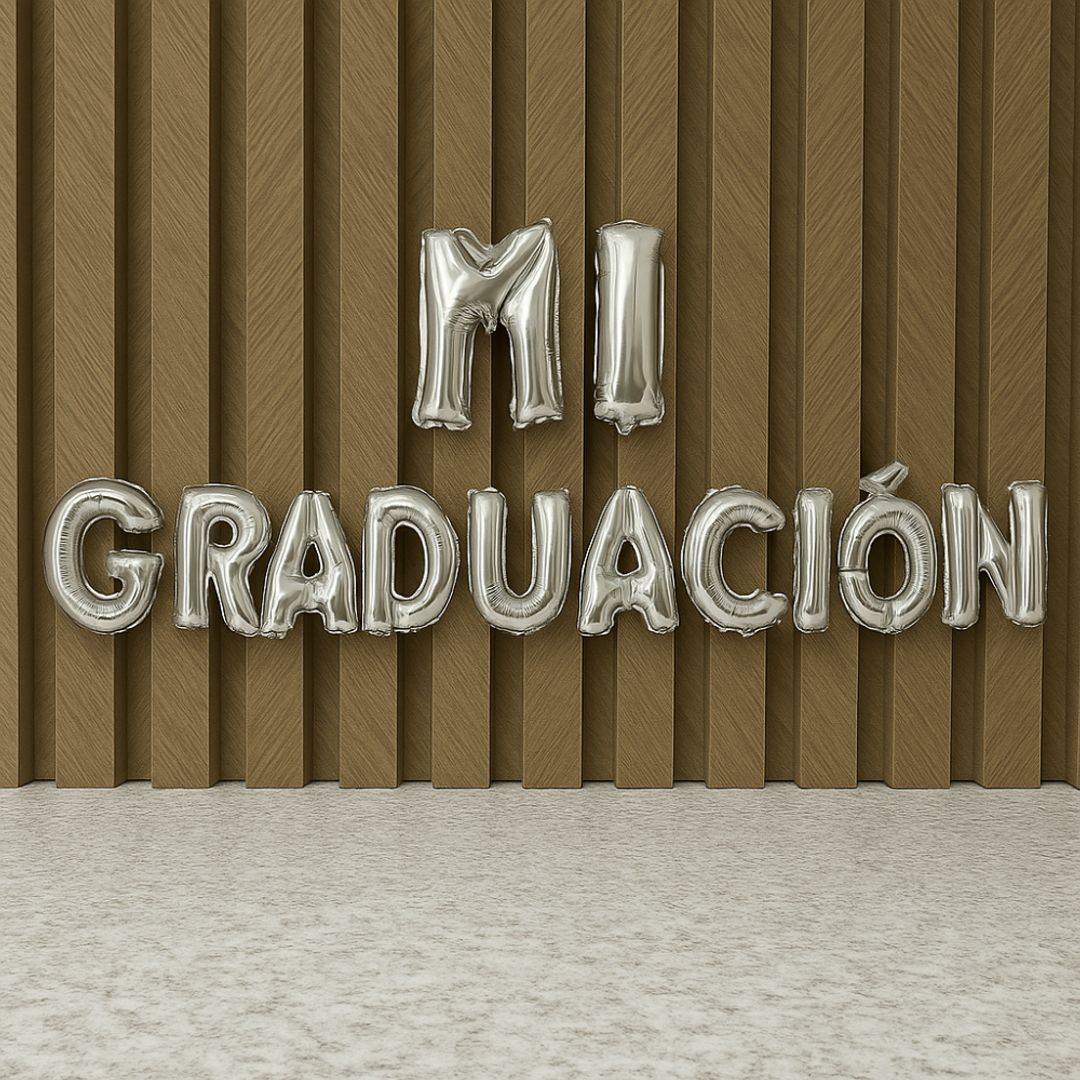  LETRA X LETRA MI GRADUACIÓN 16"