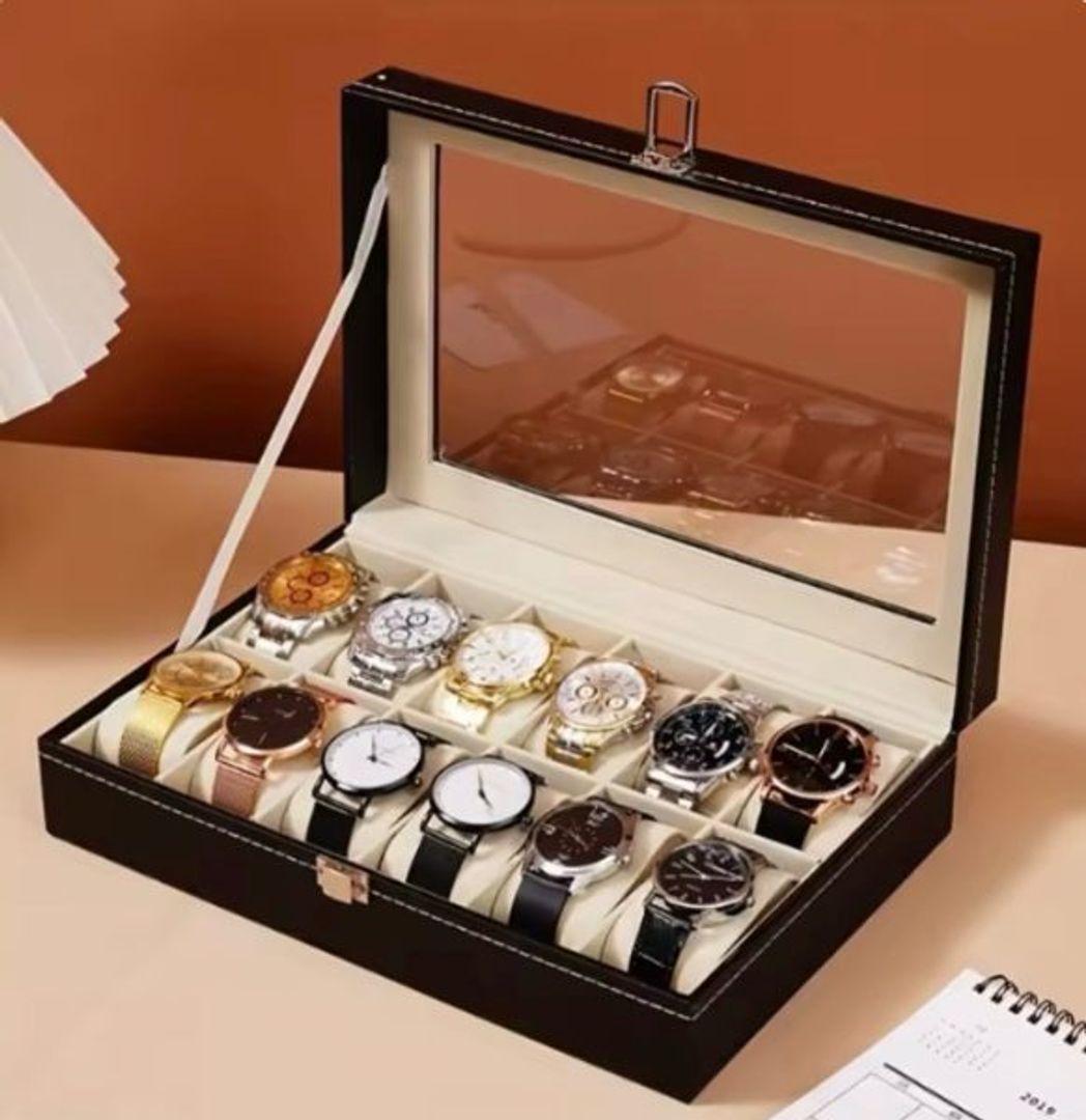 Product image Product image Caja Organizadora Reloj 12 Puestos