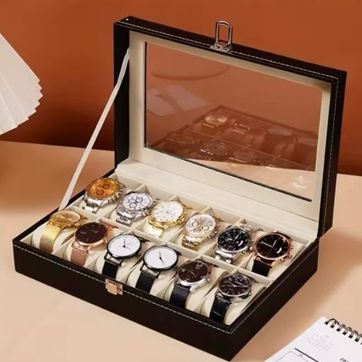 Imagen del producto Product image Product image Caja Organizadora Reloj 12 Puestos