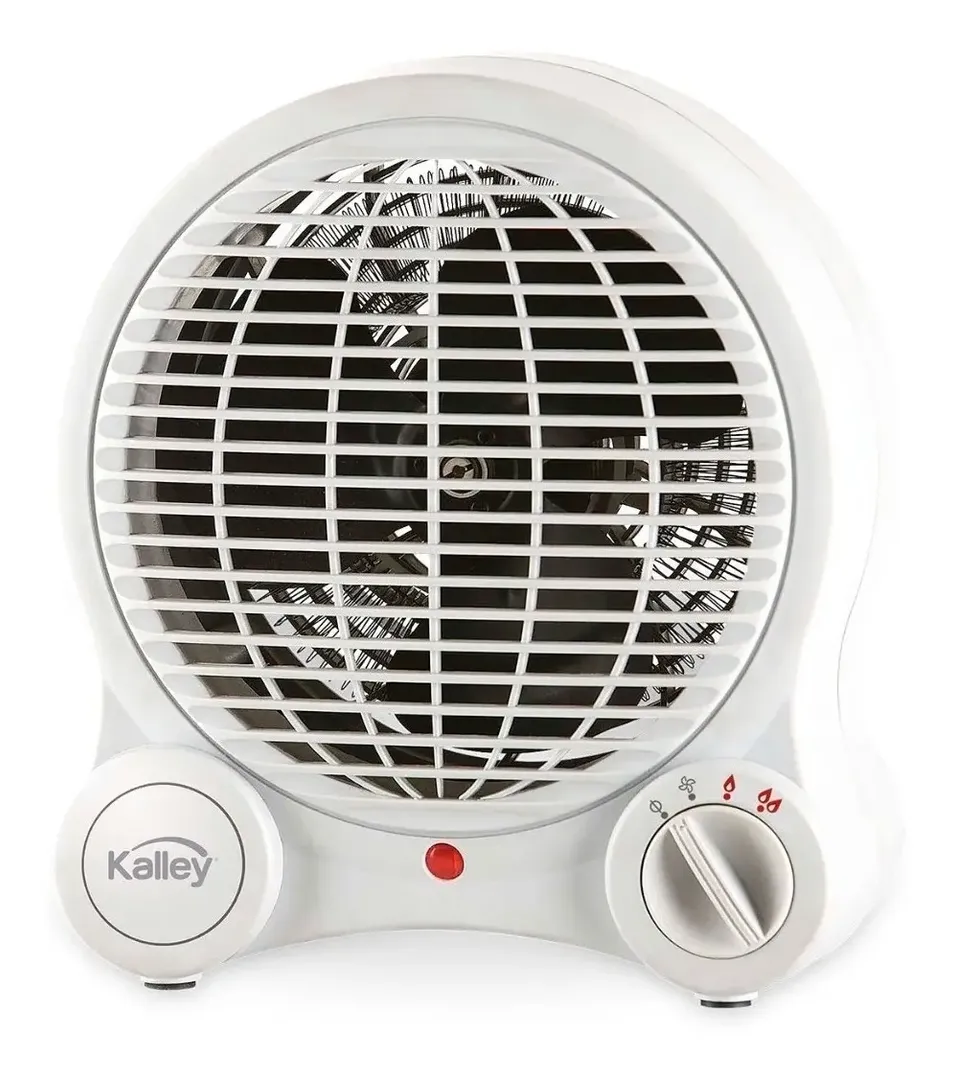 Calentador De Ambiente Kalley Color Blanco