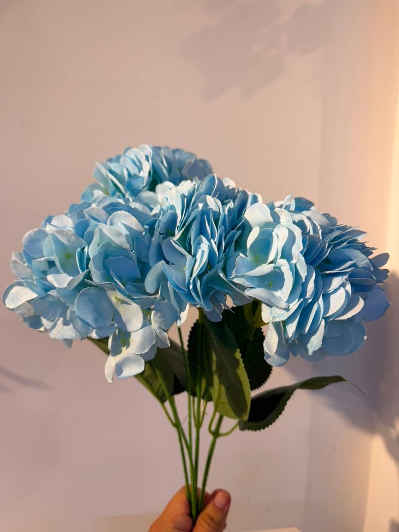 HORTENCIA X 5 AZUL BABY