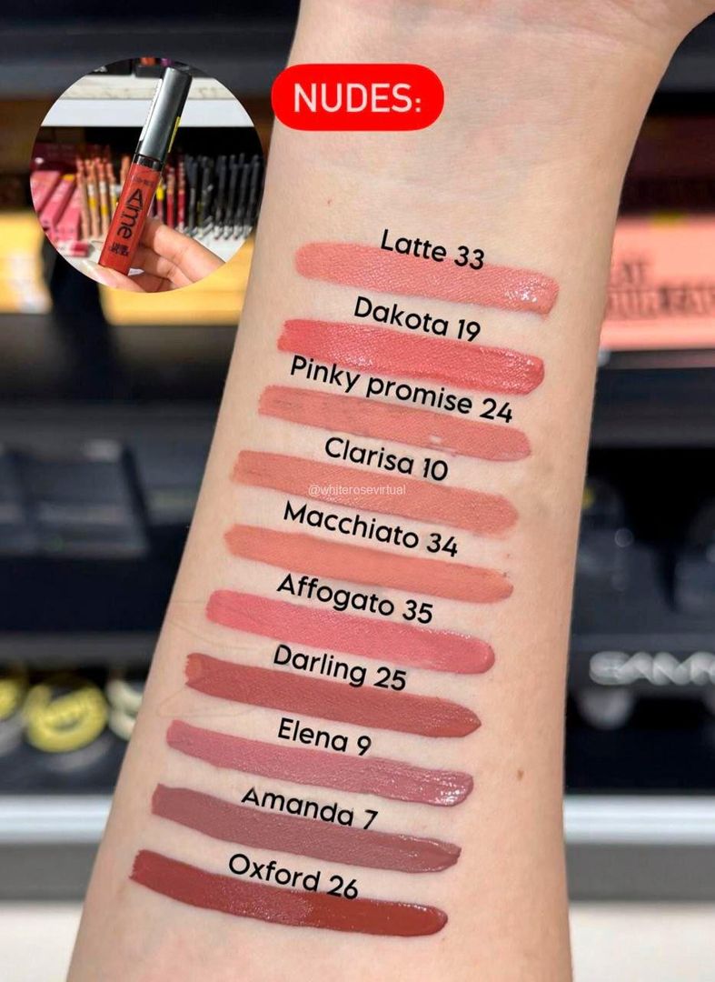 LABIAL LIQUIDO MATE AME