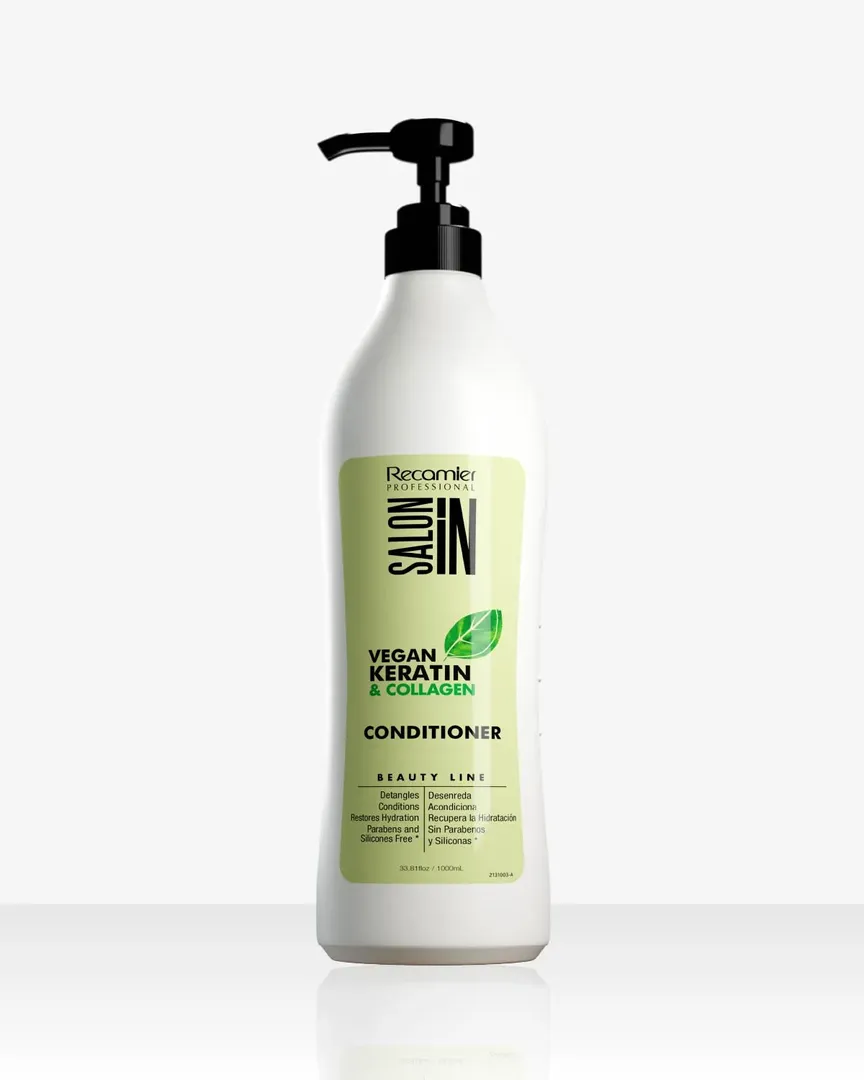 ACONDICIONADOR VEGAN KERATIN COLLAGEN 1000ML SALON IN RECAMIER