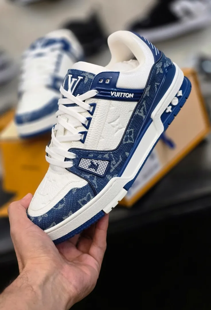 Louis Vuitton Trainer Blue