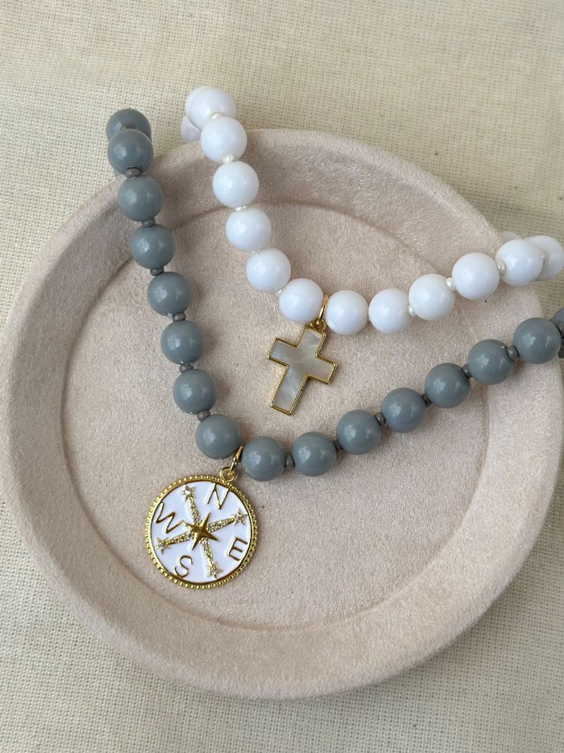 Collar ábaco con dije