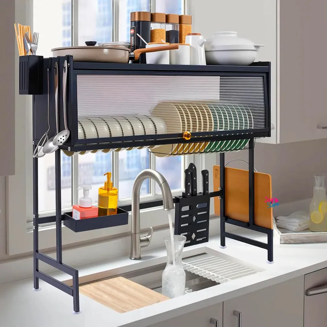 ESCURRIDOR DE PLATOS DE 85CM CON 1 GABINETE DE LUJO