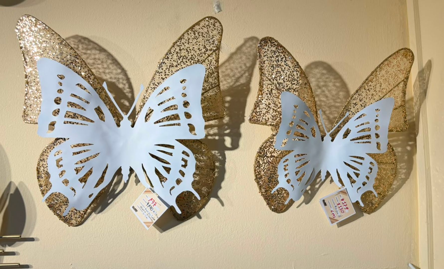 MARIPOSA MEDIANA METALICA