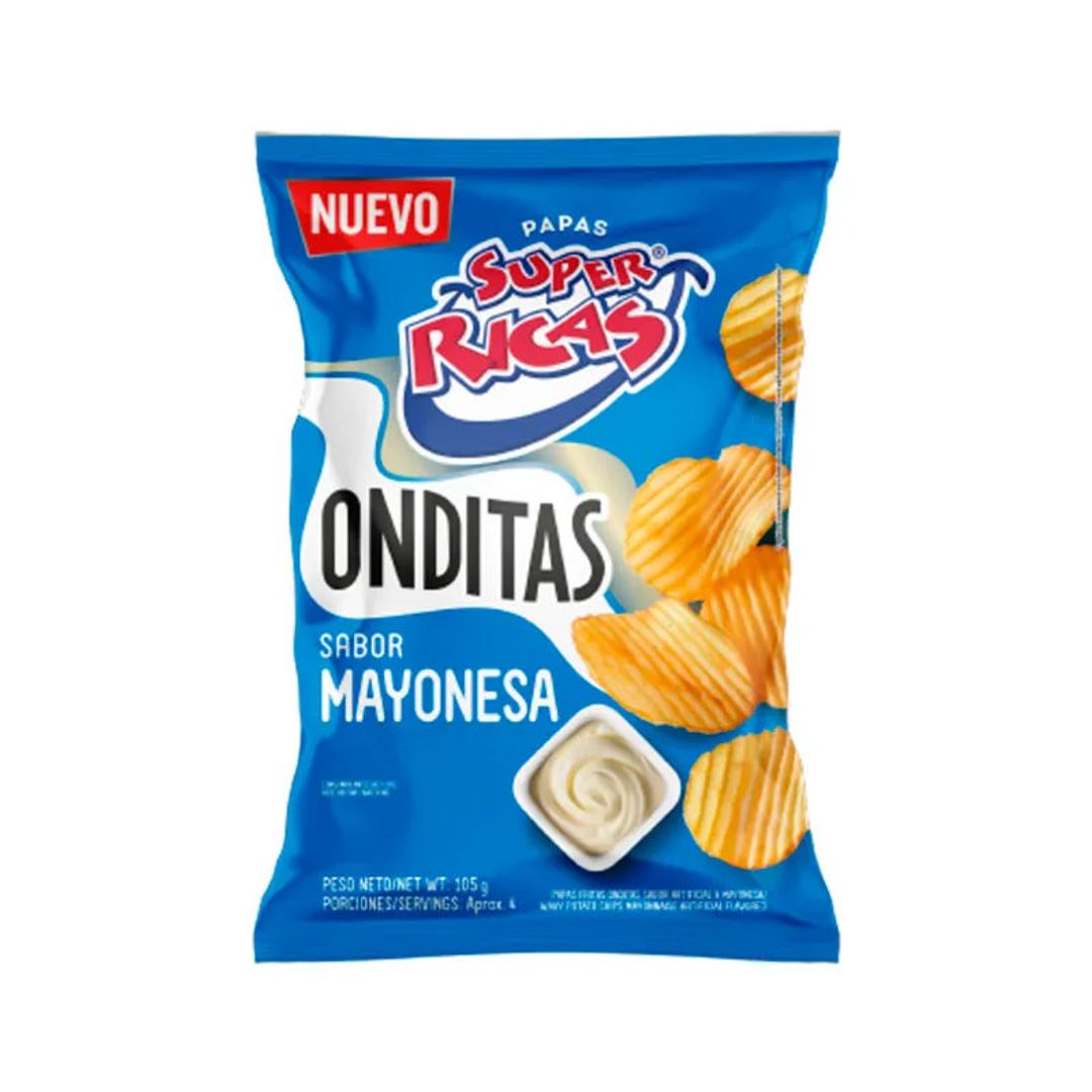 PAPAS MAYONESA ONDITAS SUPER RICA*105