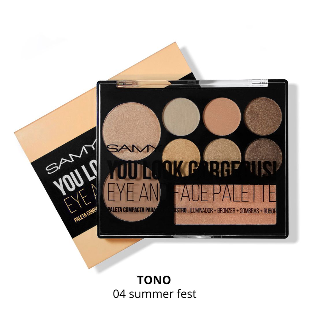 PALETA PARA OJOS Y ROSTRO SAMY