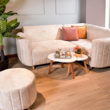 SALA ELE POLAR TELA BEIGE - imagen 1