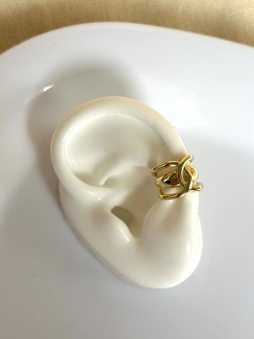 Earcuff dorado 