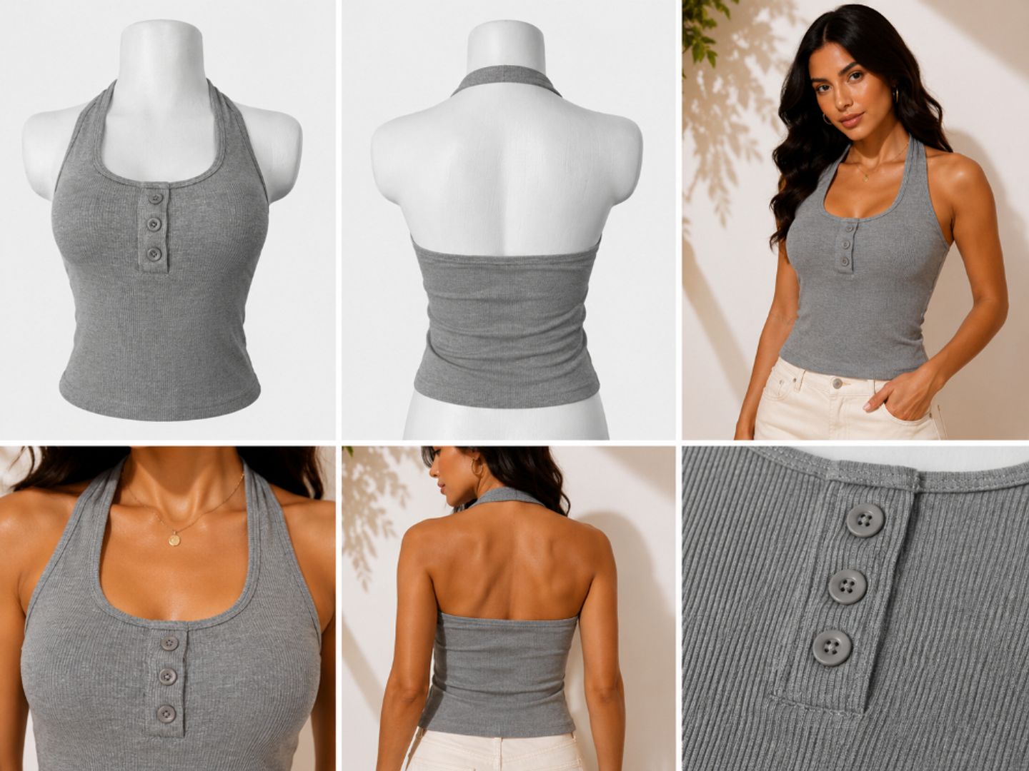 Blusa acanalada Ref 072