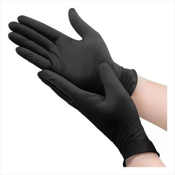 Imagen del producto GUANTE NEGRO NITRILO TALLA M BESTSURGY DIS X 100