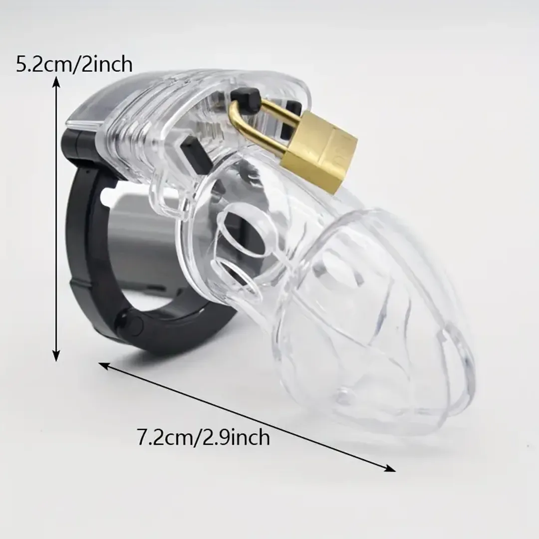 JAULA PARA EL PENE EN ACRÍLICO 