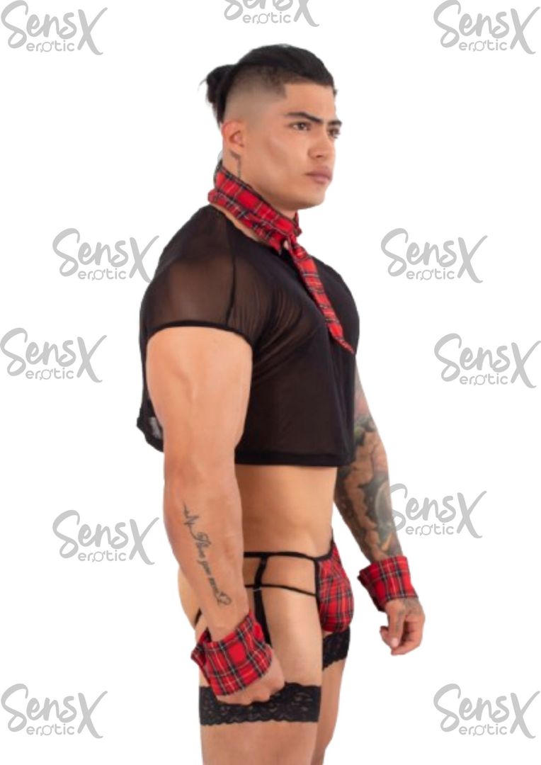 Colegial Poético – Estilo Juvenil y Atrevido para Hombre