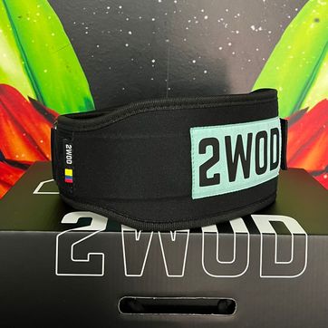 NUEVO CINTURÓN CLÁSICO VERDE MENTA - imagen 1