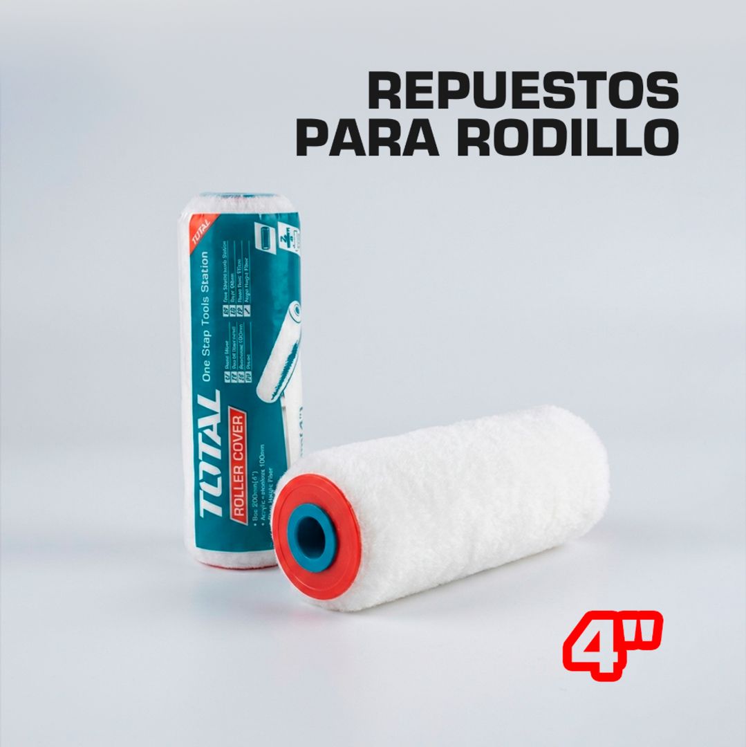 REPUESTOS PARA RODILLO 4" 100MM