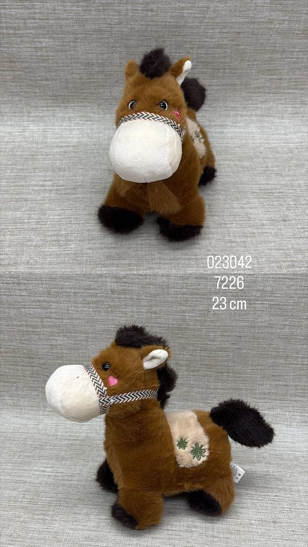 CABALLO CAFÉ 23 CM