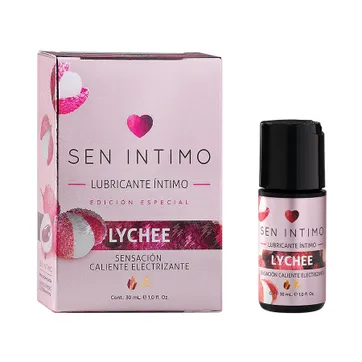 Lubricante Íntimo Lychee Sensación Caliente Electrizante x 30 ml by Sen Íntimo - imagen 1