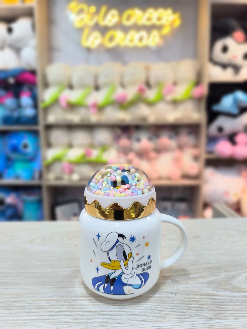 MUG MICKEY TAPA NIEVE