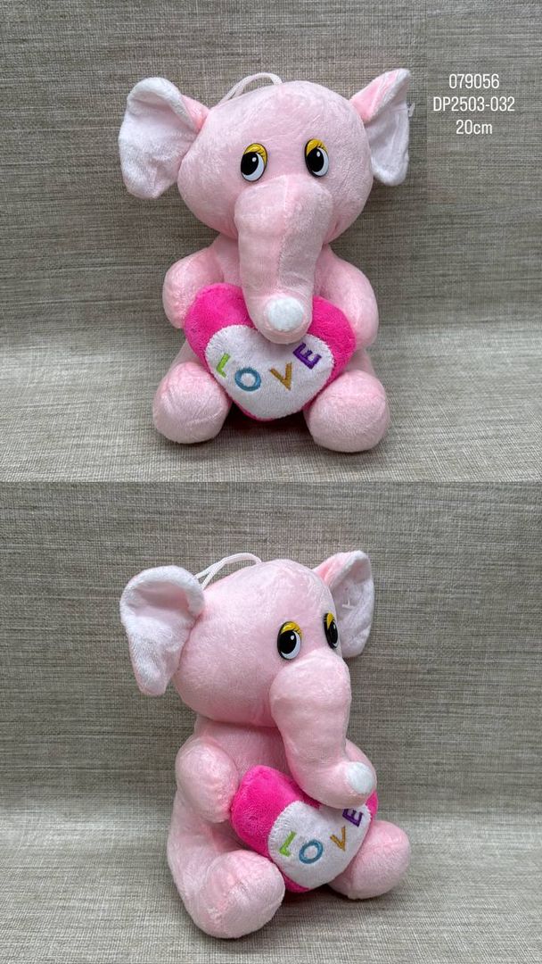 ZOOLÓGICO CON CORAZÓN SURTIDO 20 CM