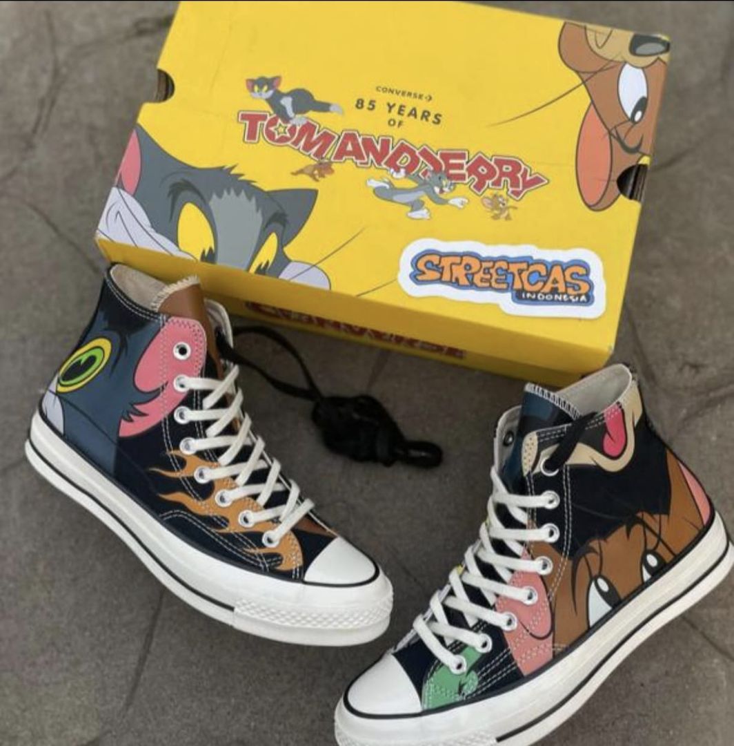 Tenis Tipo Bota Estilo Cartoon – Edición Especial Tom & Jerry - COP 165.000