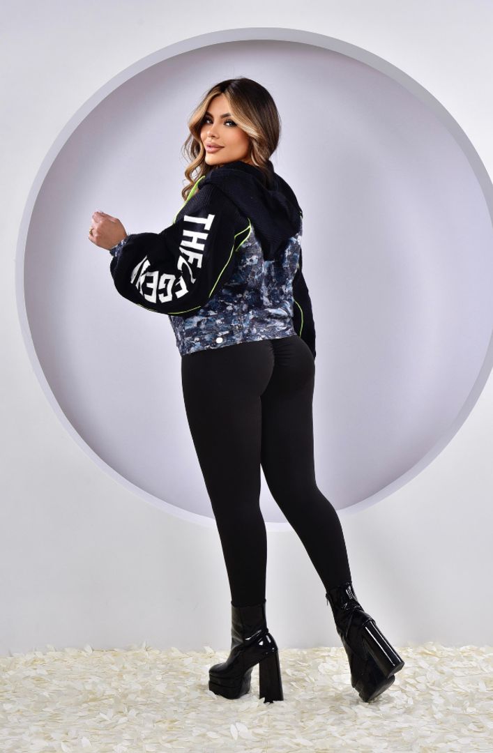 CHAQUETA DEMIM FRZES