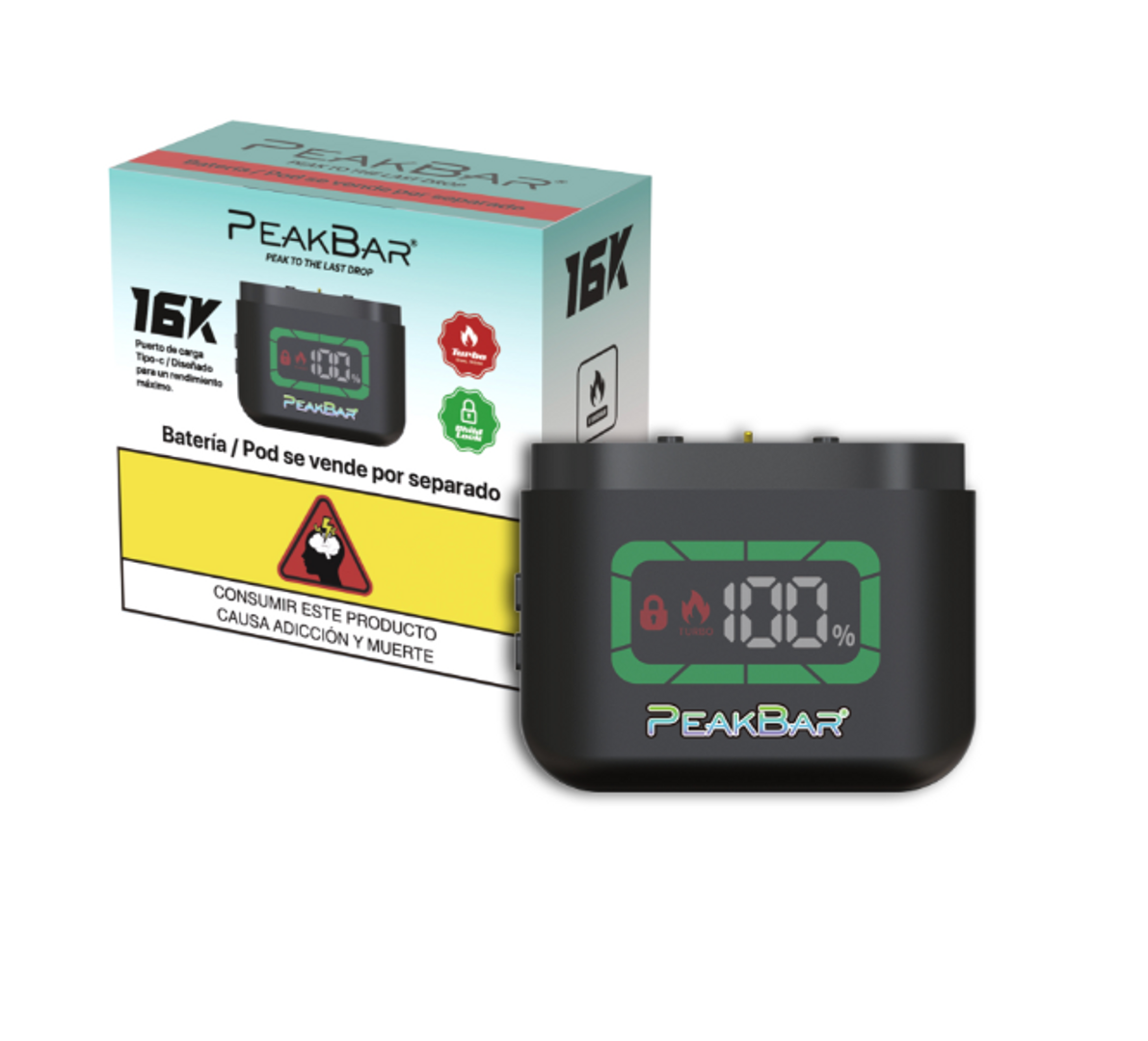 Batería Recargable Peak Bar 16k