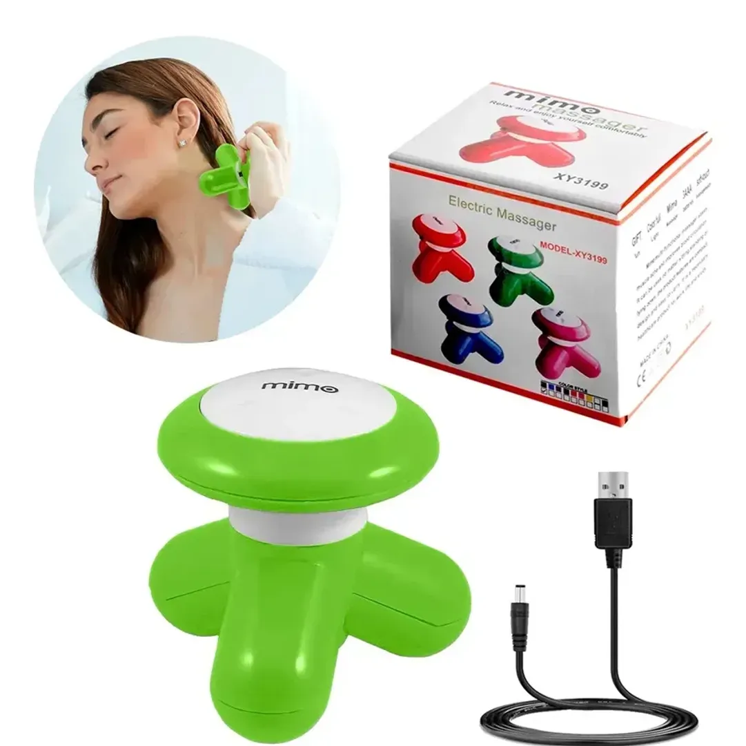 MINI MASAJEADOR ELECTRICO PORTATIL PARA CUERPO