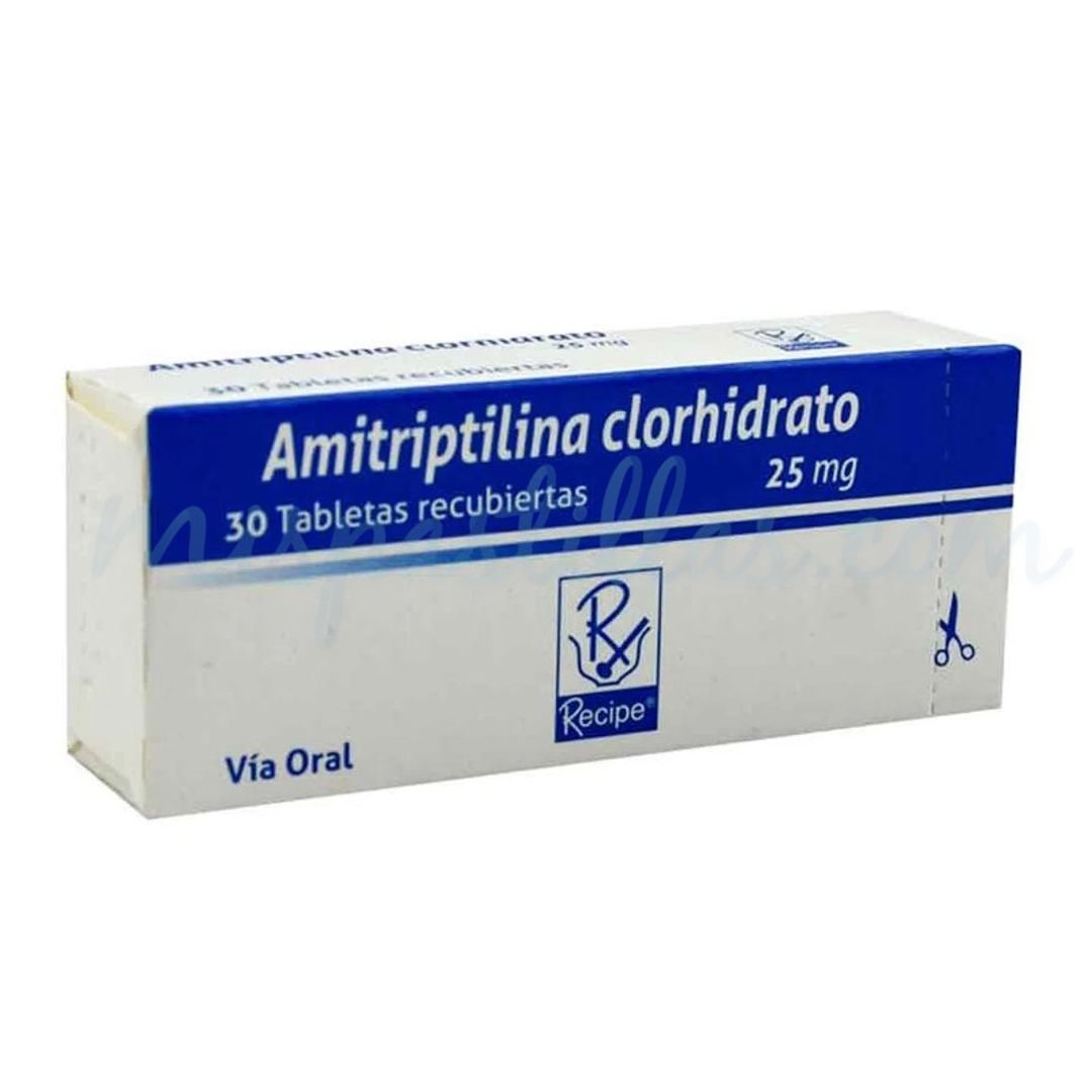 AMITRIPTILINA 25MG RECIPE DIS X 30 TAB