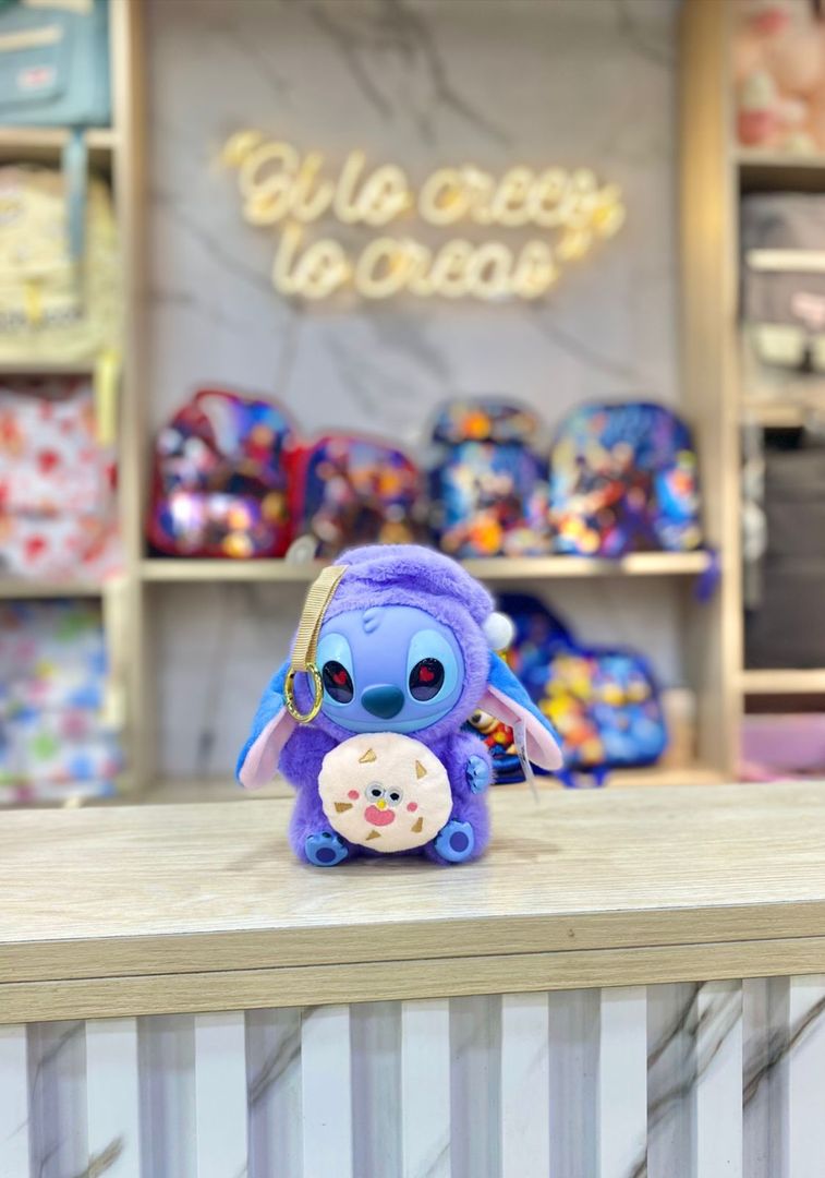LLAVERO PELUCHE STITCH DISEÑOS 