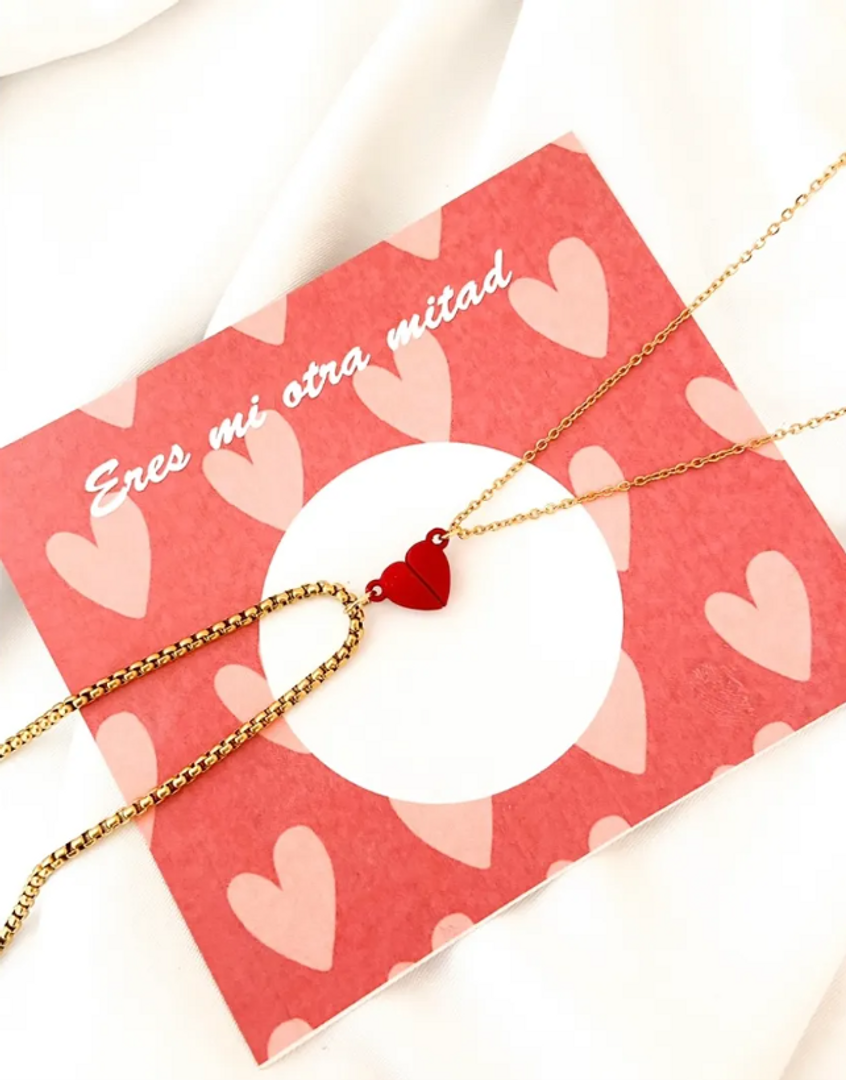 DUO CADENITAS IMAN PAREJA 