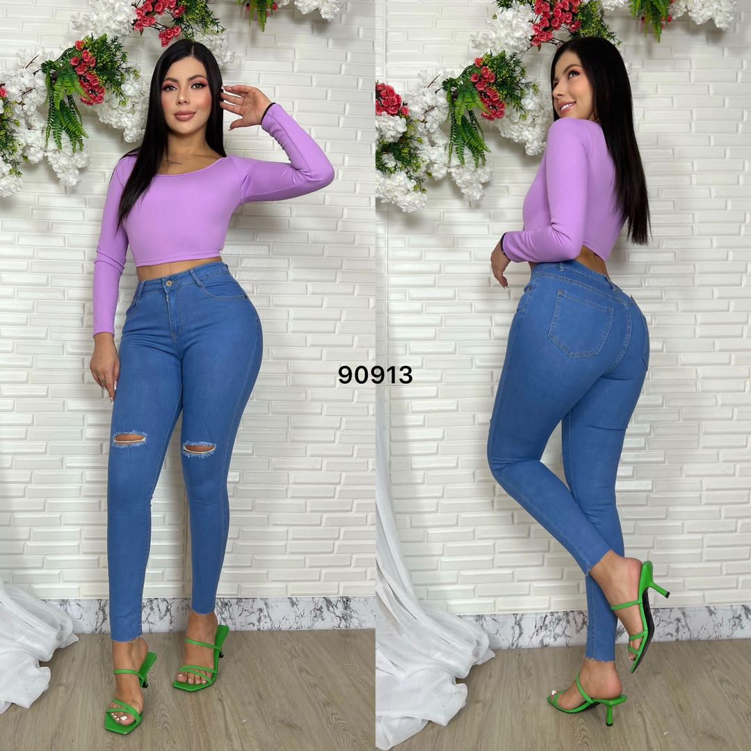 Jeans Skinny 50.000 _ Con rotos