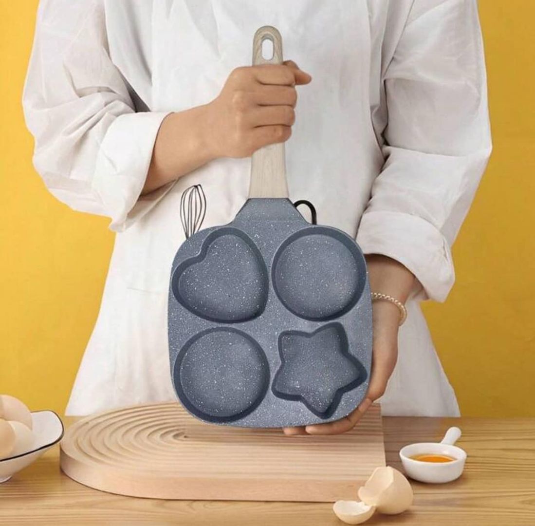 Sartén antiadherente multi figuras