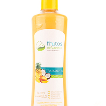 Imagen del producto Frutos del Paraiso Tratamiento Capilar Batido Amarillo 