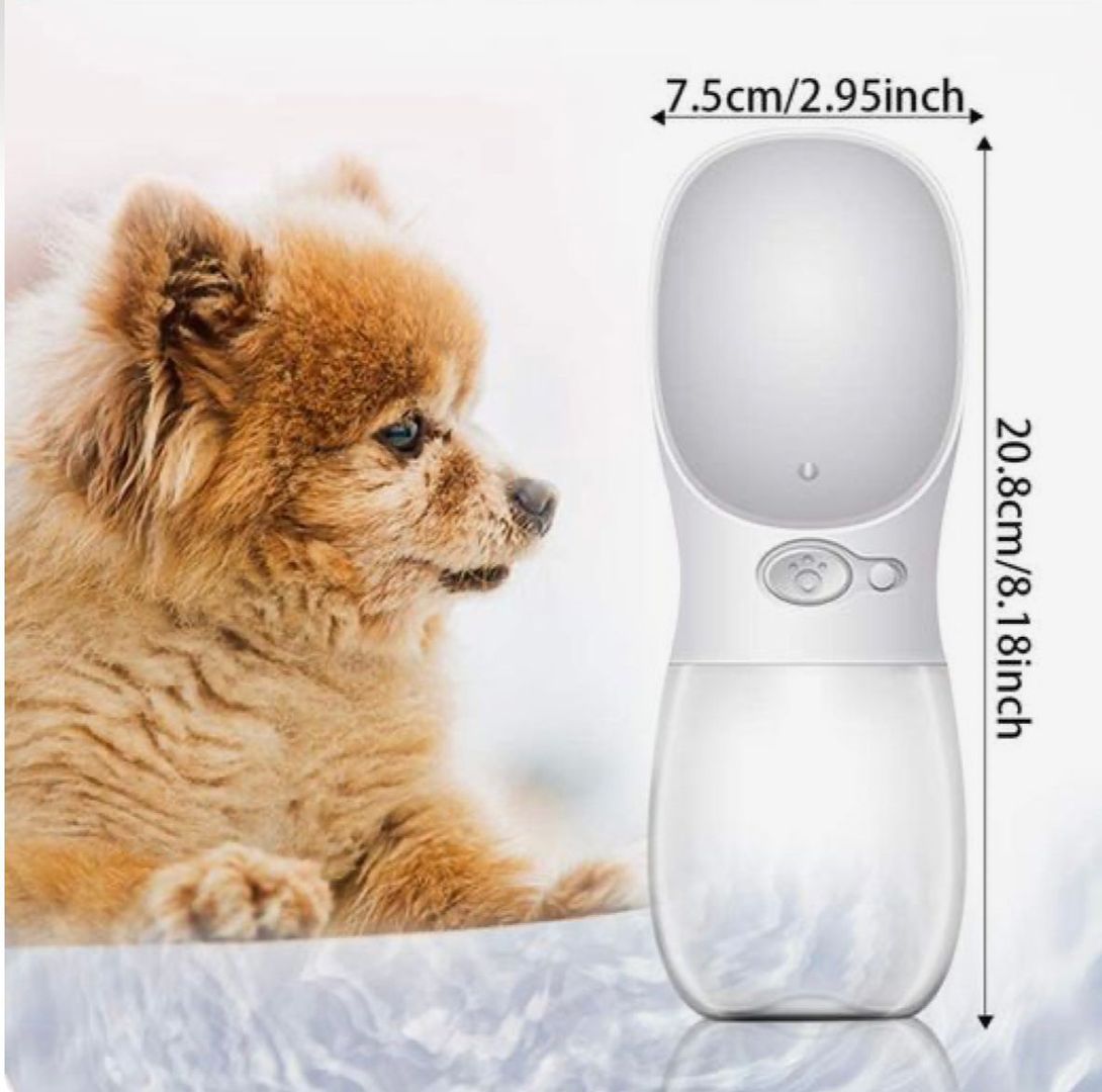 BOTELLA PORTATIL PARA MASCOTAS