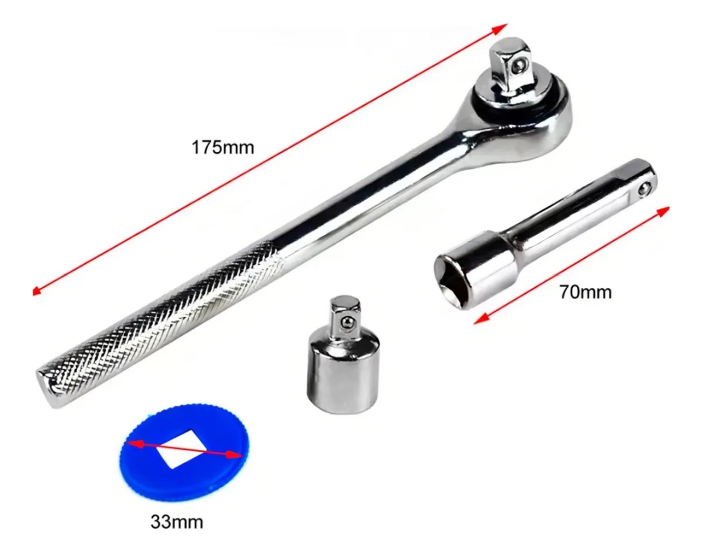 Juego copas rachet 40pcs 