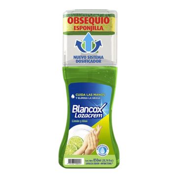 Imagen del producto  R. LOZACREM LIQUIDO LIMON X 850 ML + ESPONJA