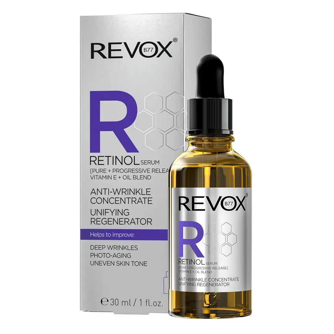 SUERO REGENERADOR UNIFICADOR DE RETINOL 30ML REVOX