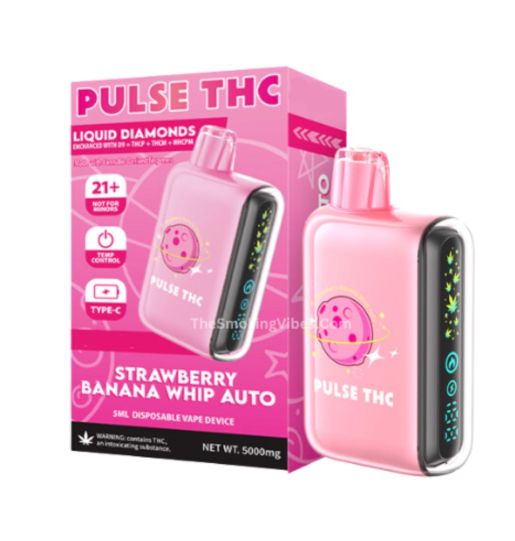 Geek Bar Pulse 5g Strawberry Banana Whip Auto Sativa
