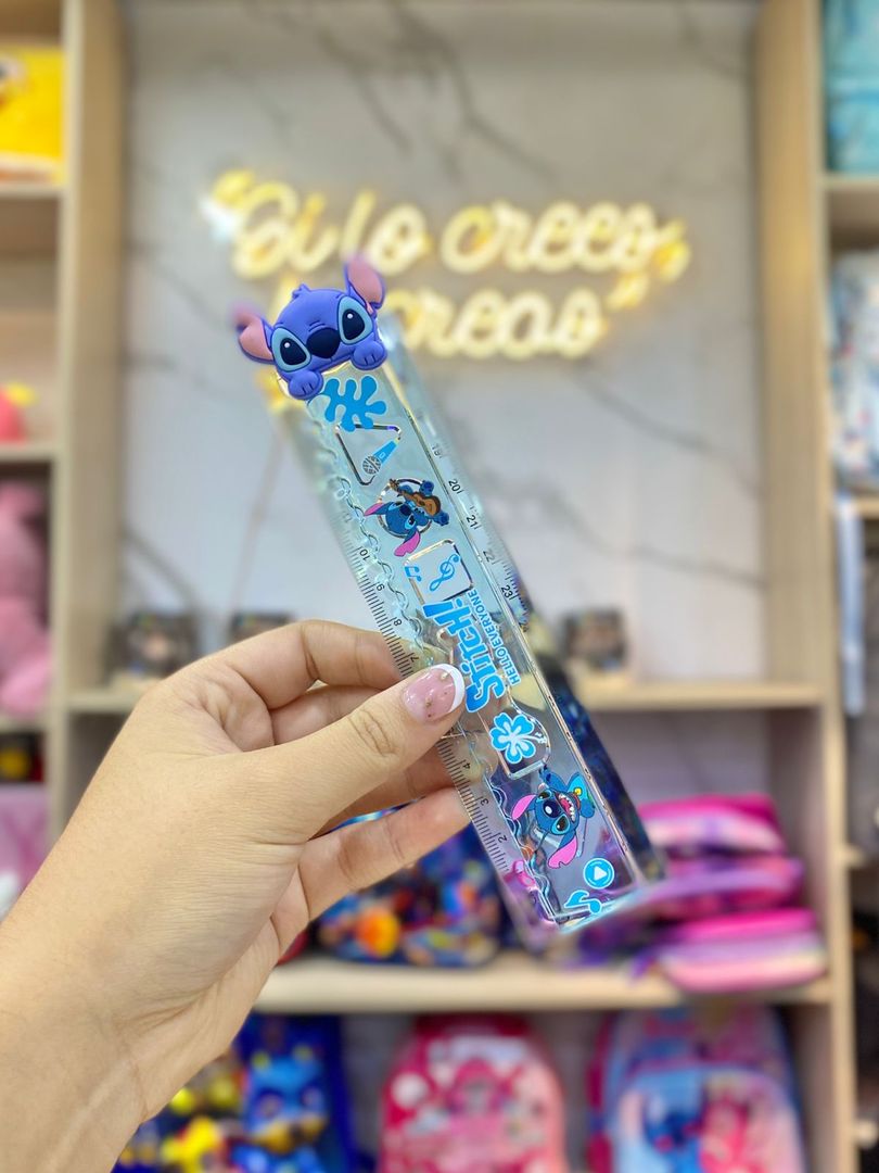 REGLA STICH 2 EN 1 ( 15 CM )