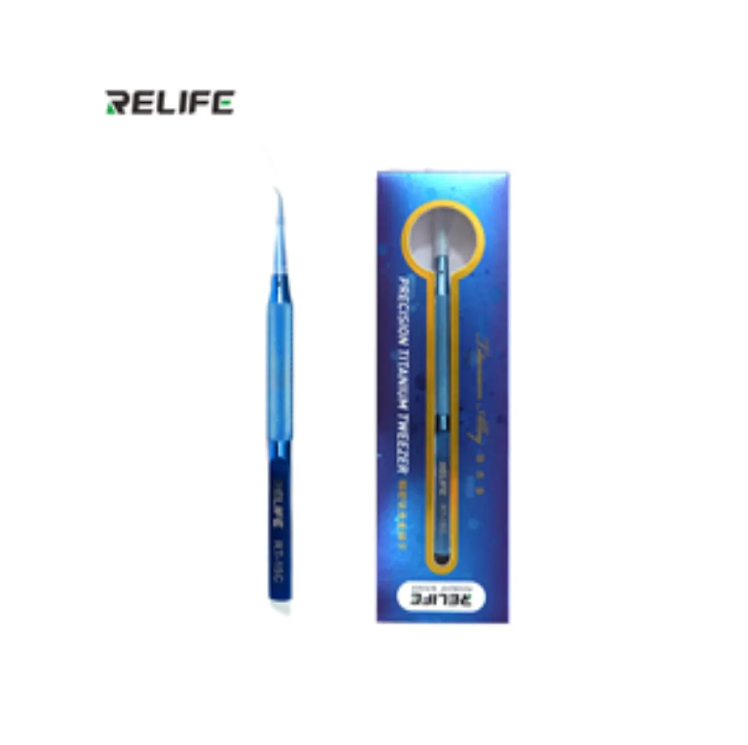 PINZA CURVA DE TITANIO RELIFE RT15C