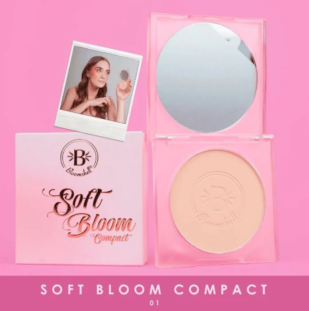 POLVO COMPACTO SOFT BLOOM BLOOMSHELL