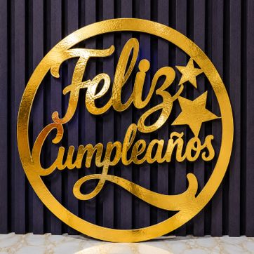 TOPPER FELIZ CUMPLEÑOS  - imagen 1