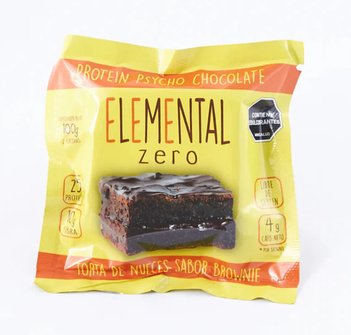 BROWNIE ELEMENTAL PROTEINA PSYCHO CHOCOLATE
