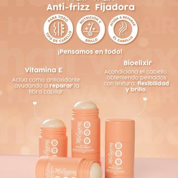 Imagen del producto Hair wax anti frizz fijadora 